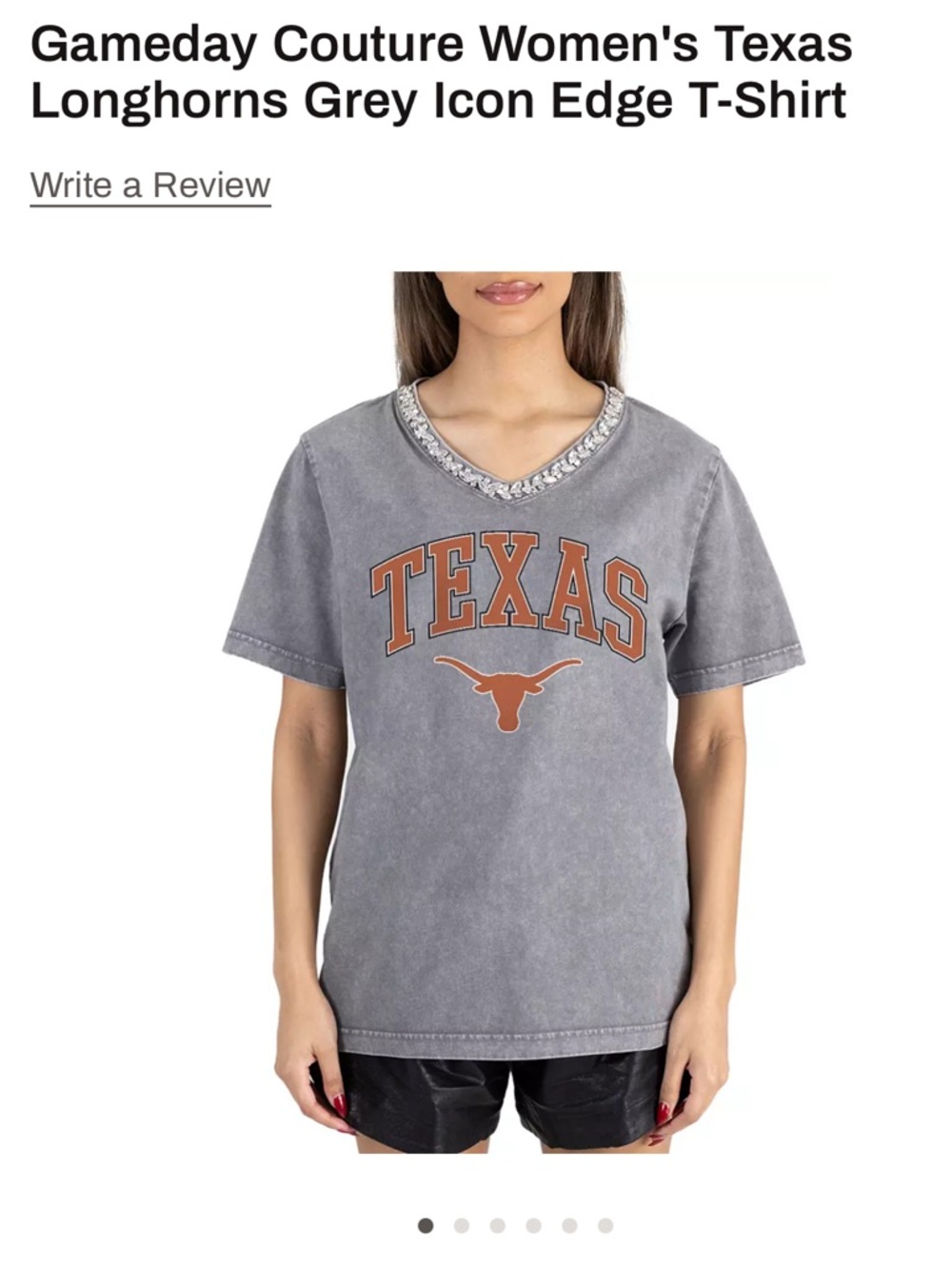 Gameday Couture Texas Longhorns Tee